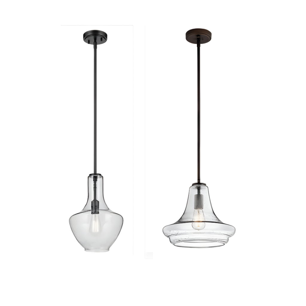 Update Kitchen Light Pendants fora 1970's kitchen.