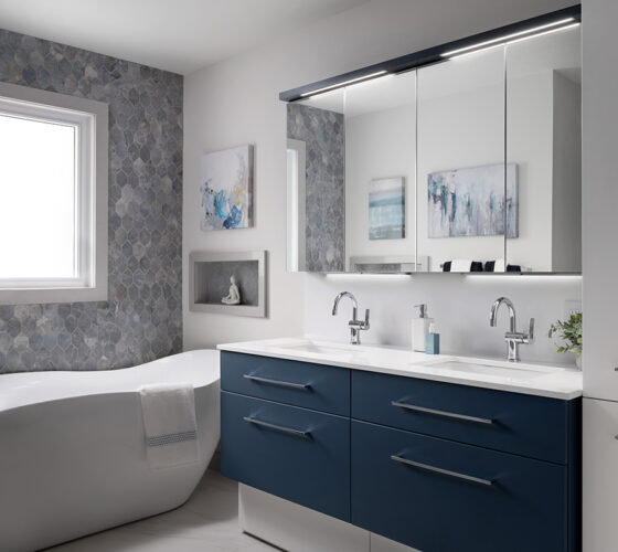BLUE CRUSH – Modern Bathroom Renovation