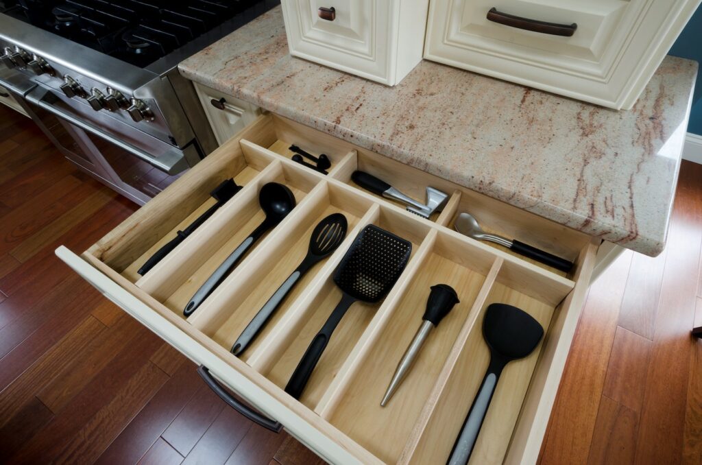 Cutlery Drawer Kitchen Storage Design Sheridan Interiors