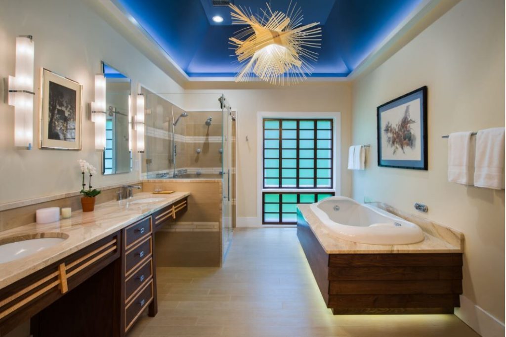 Visual Cueing in a bathroom - Sheridan Interiors