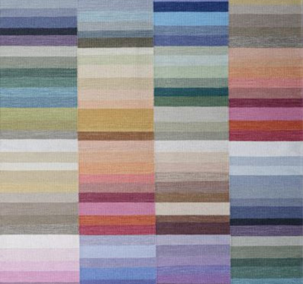 contemporary multi-colour rug 