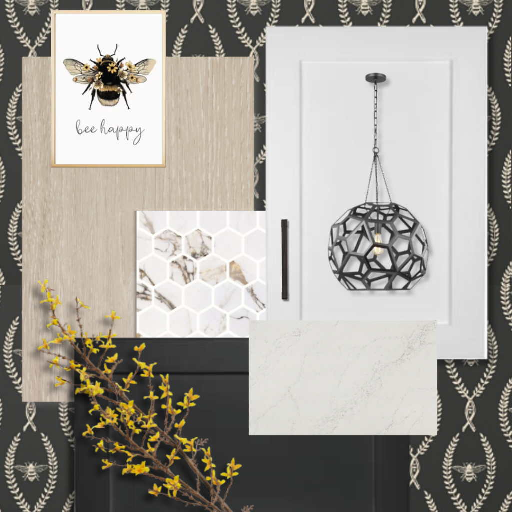 Kitchen renovation mood board  by Sheridan Interiors. Luxury kitchen designer offering exceptional design and custom cabinetry for Ottawa, Cornwall and Eastern Ontario.