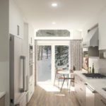 Contemporary Galley Kitchen 2a By Sheridan Interiors Ottawa