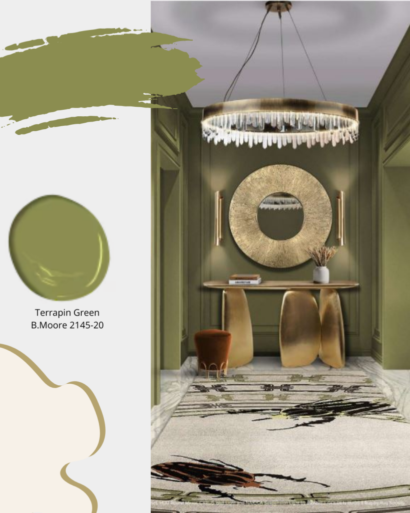 Warm Green Terrapin Green B.moore 2145 20