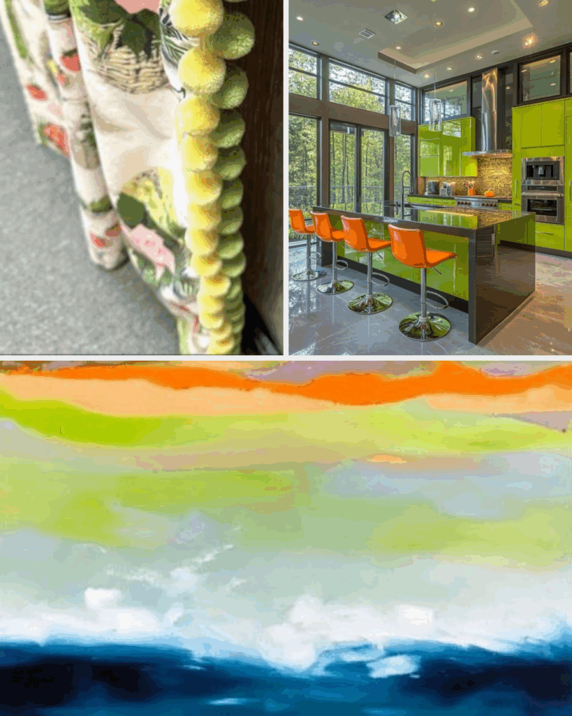 Vibrant Green Accents for interior design and decor, interior design ideas, interior decor ideas, interior designer cornwall, interior designer ottawa, sheridan interiors